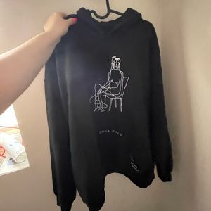justin bieber x ariana grande stuck with you sweater XL